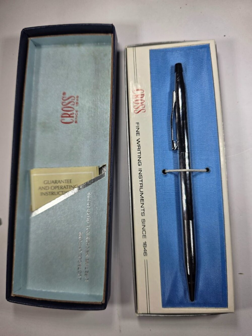 Cross Pen Chrome Ballpoint classic In Original Box writing gift